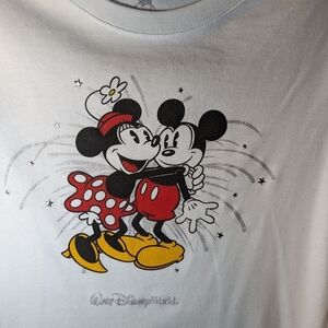🤍 Disney L T-shirt Mickey Mouse Minnie Love Wedding Romance engagement